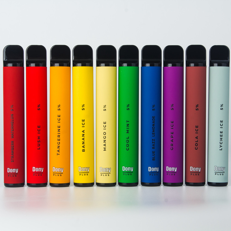 Dony ECO Plus 800puffs 3.2ml Thuốc lá điếu tùy chỉnh dùng một lần Pin 550mAh 15 hương vị