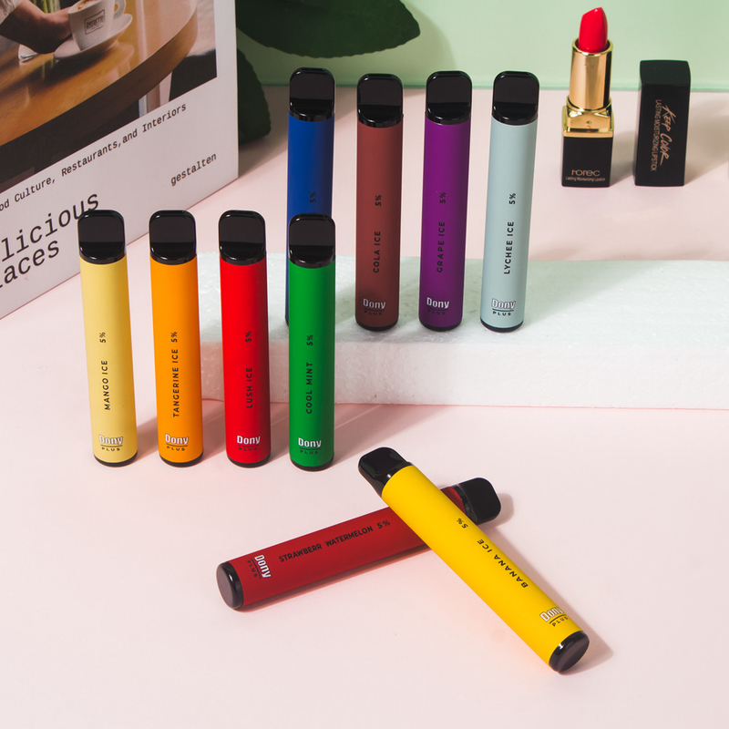 Dony ECO Plus 800puffs 3.2ml Thuốc lá điếu tùy chỉnh dùng một lần Pin 550mAh 15 hương vị