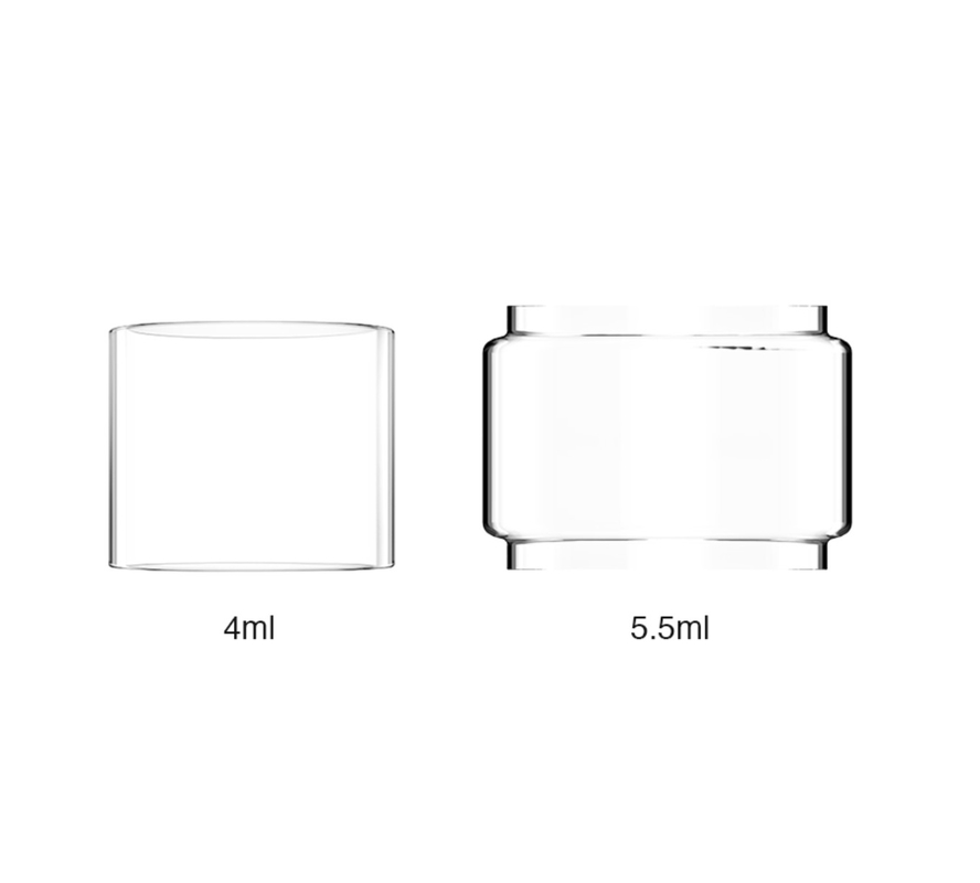 Ống thủy tinh Pyrex thay thế cho Kính bóng đèn Zeus Dual / Zeus X 5.5ml cho Vape Tank