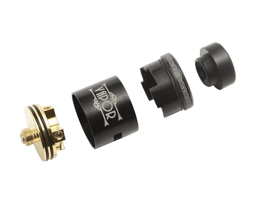Bộ dụng cụ sửa đổi hộp Vapour Storm Eco Rda 90w E Bộ khởi động thuốc lá Đơn 18650 Pin 24mm