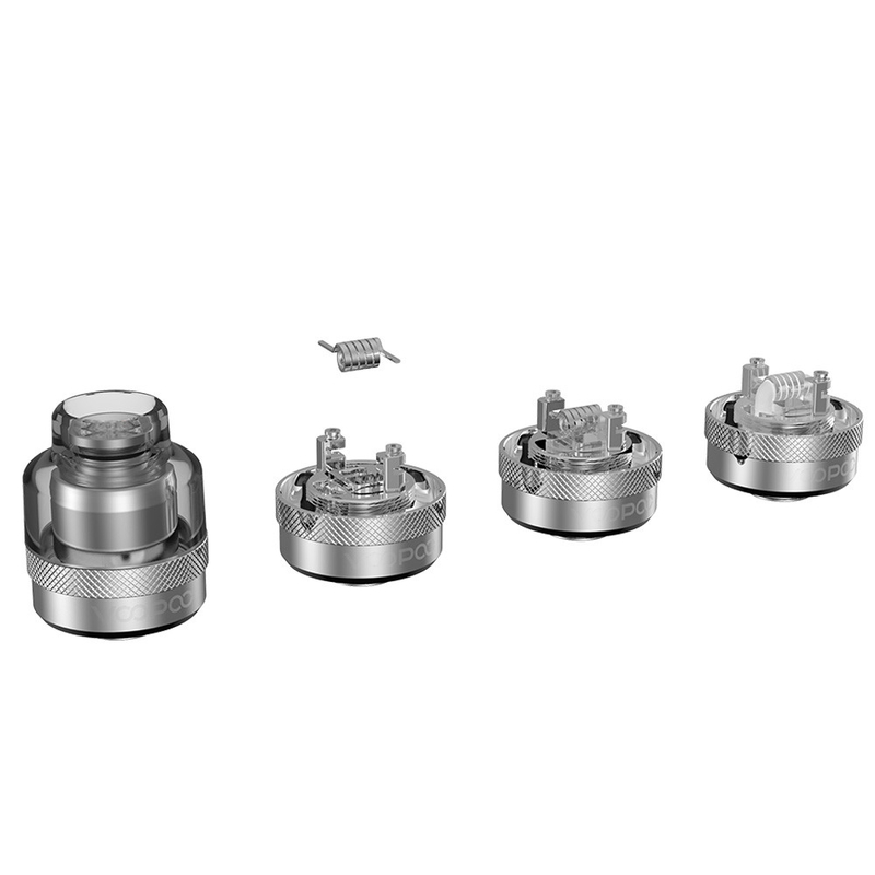 26 x 46,5 mm Voopoo Rta Pod Tank 2ml 510 Thread Pnp Tanks Thay thế