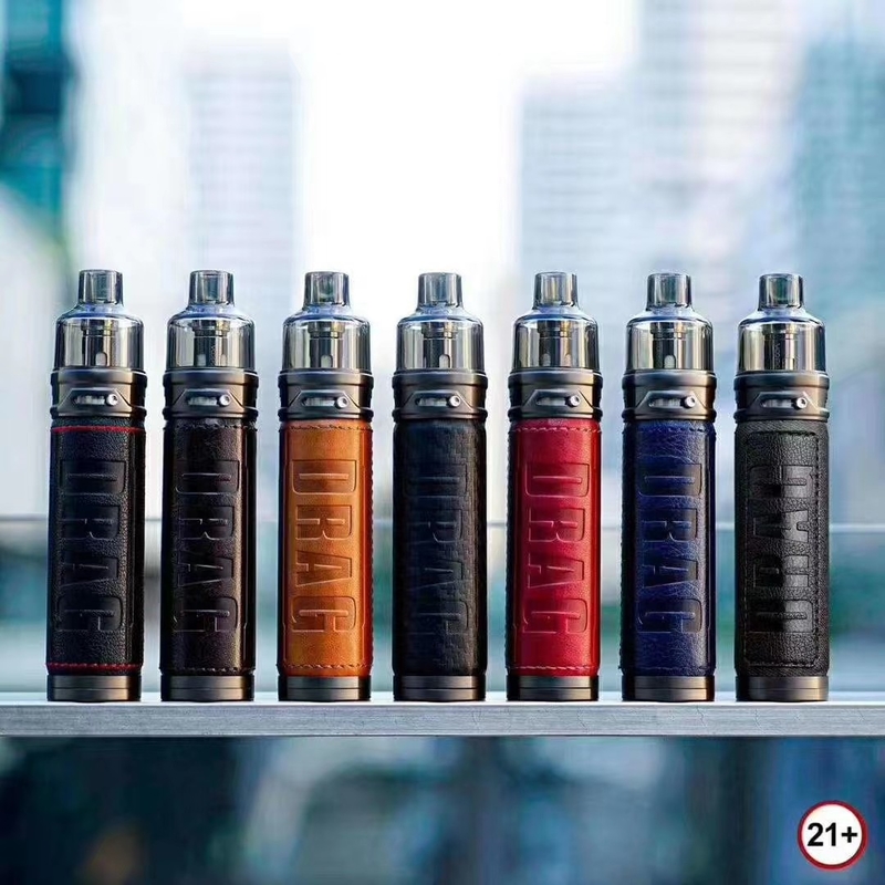 Voopoo Drag X 18650 Mod E Bộ khởi động thuốc lá 4,5ml Vinci Coil Đơn 18650 Pin 80w