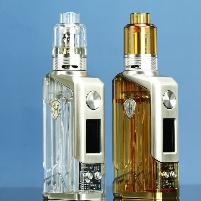 Jellybox 228w Tc E Cigarette Starter Kits 4.8ml Mesh Coil 18650 Pin Mod Kit