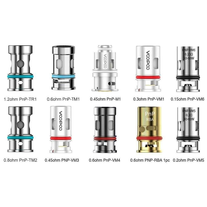 Voopoo Vinci Vape Coil Thay thế Pnp Vinci Drag Pod Mod Mesh Coil 5 chiếc mỗi gói