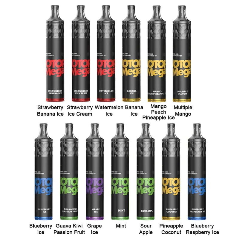 Wotofo Mega Pod Vapes Kit dùng một lần 1500 Puffs 980ma 5ml E Liquid 1.6ohm Wire