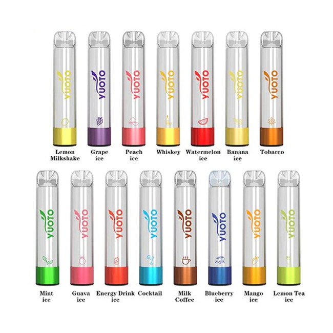 2000 Puffs 850mah 5ml Flavoured Pod Pod hơi Yuoto Shine Pro Bộ Vape dùng một lần