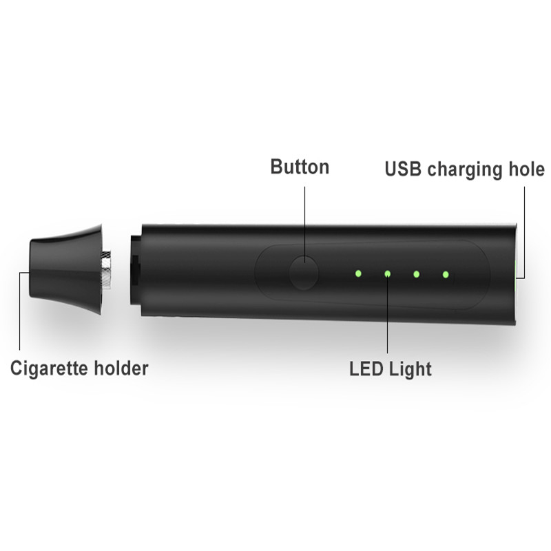 Hộp quà Máy xông hơi khô thảo mộc Hugo Vapor Delta Bộ dụng cụ xông hơi khô 2200mah