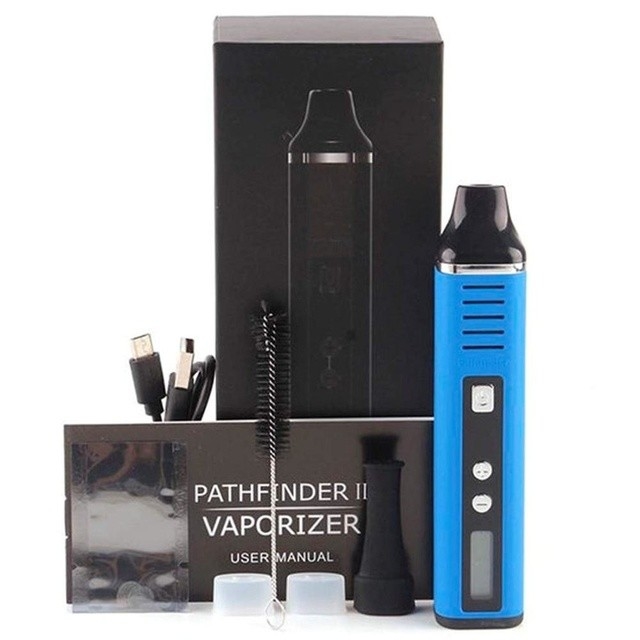 Thuốc lá điện tử thảo mộc khô Vaporizer 2000mah Hugo Vapor Pathfinder 60 giây làm nóng nhanh