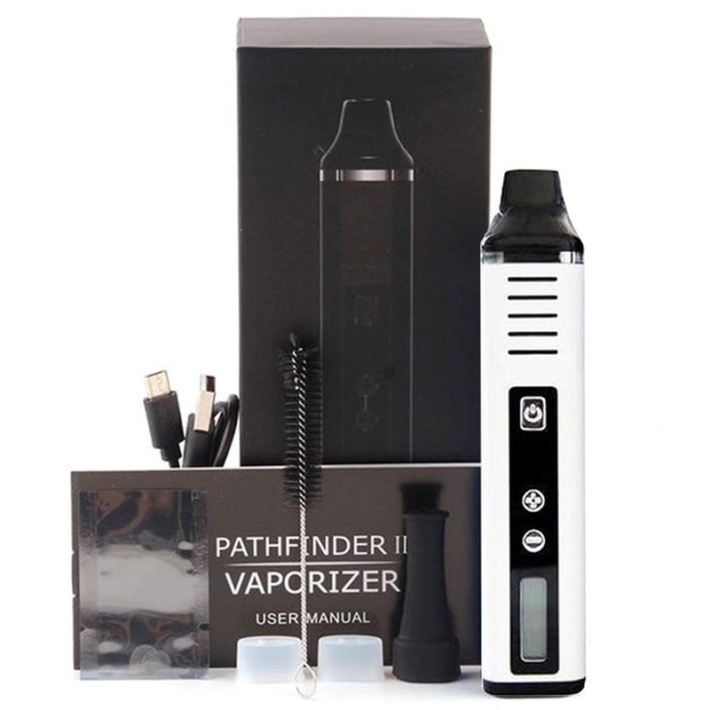 Thuốc lá điện tử thảo mộc khô Vaporizer 2000mah Hugo Vapor Pathfinder 60 giây làm nóng nhanh