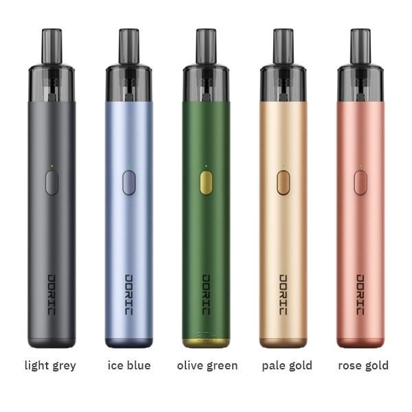 1500 mah ITO Coil Pod có thể nạp đầy hơi Voopoo Doric 20 2ml E Thuốc lá Vaper