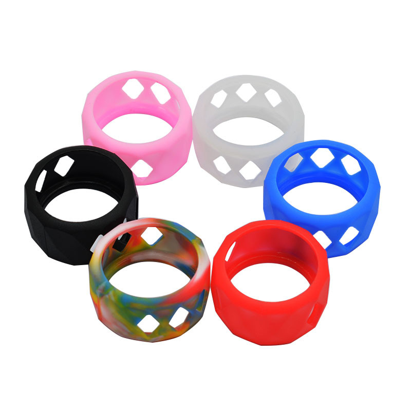 Vòng silicon cho Vape cấp thực phẩm / Dây đeo cao su silicone đầy màu sắc Thuốc lá 25mm