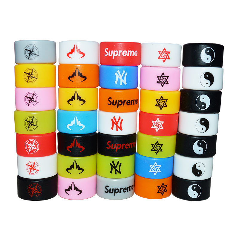 Vòng đeo tay cao su đầy màu sắc Vape Silicone Ring Band Siêu nhân Flash Captain