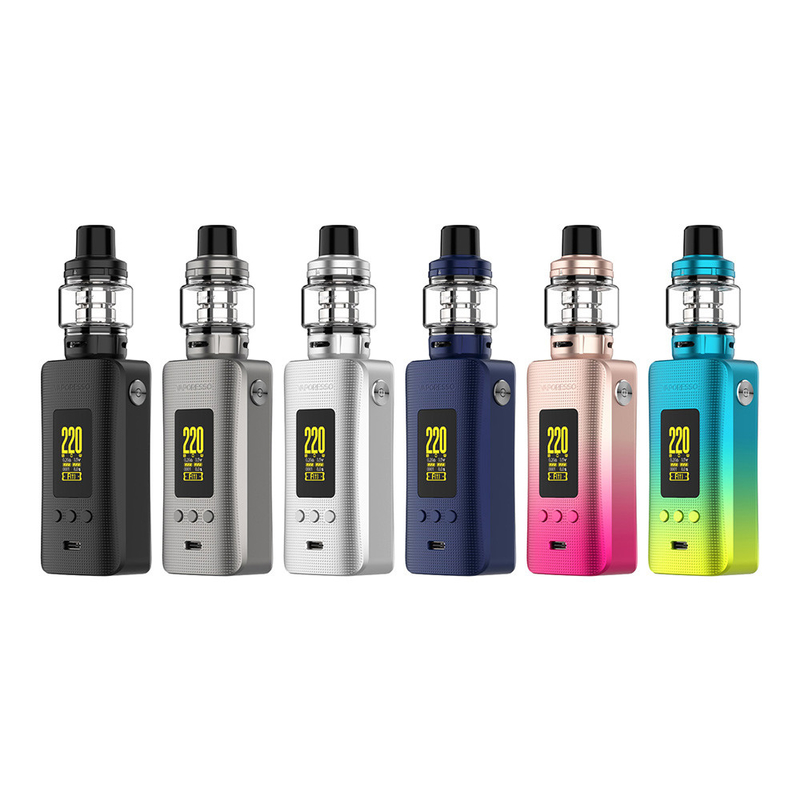 8ml Turbo Airflow System Box Mod Kits Dual 18650 Pin 44 x 29 x 138,5mm