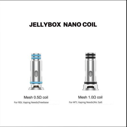 Cuộn dây thay thế Lelote Jellybox Nano cho Rincoe Jellybox SE / Nano X / Air X Kit 1.0Ω / 0.5Ω