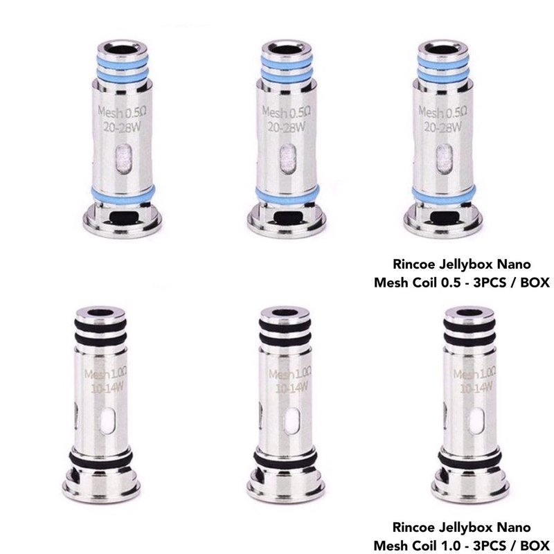 Cuộn dây thay thế Lelote Jellybox Nano cho Rincoe Jellybox SE / Nano X / Air X Kit 1.0Ω / 0.5Ω
