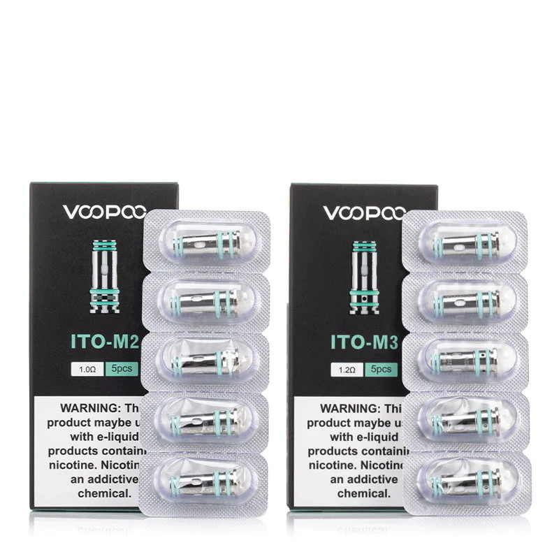 Voopoo ITO Coil 5pcs M0 M2 M3 Vape Coil Thay thế cho Doric 20 / Drag Q
