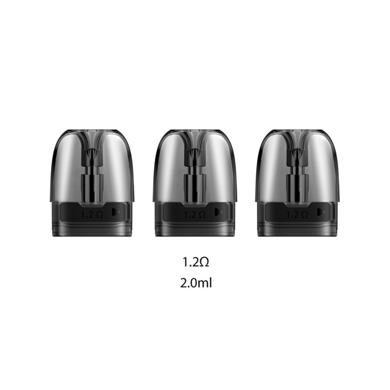 Hộp mực Lelote Voopoo Argus Pod 2ml 0,7ohm 1,2ohm Làm đầy bên hông Các vỏ rỗng