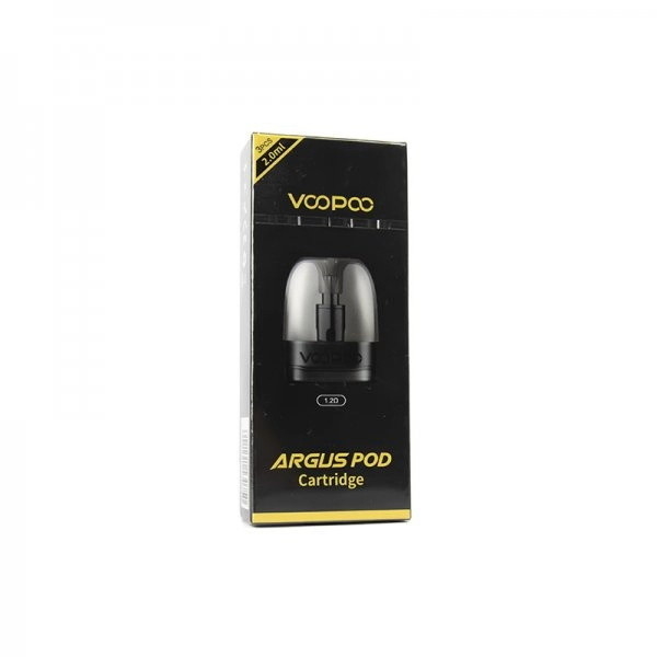 Hộp mực Lelote Voopoo Argus Pod 2ml 0,7ohm 1,2ohm Làm đầy bên hông Các vỏ rỗng