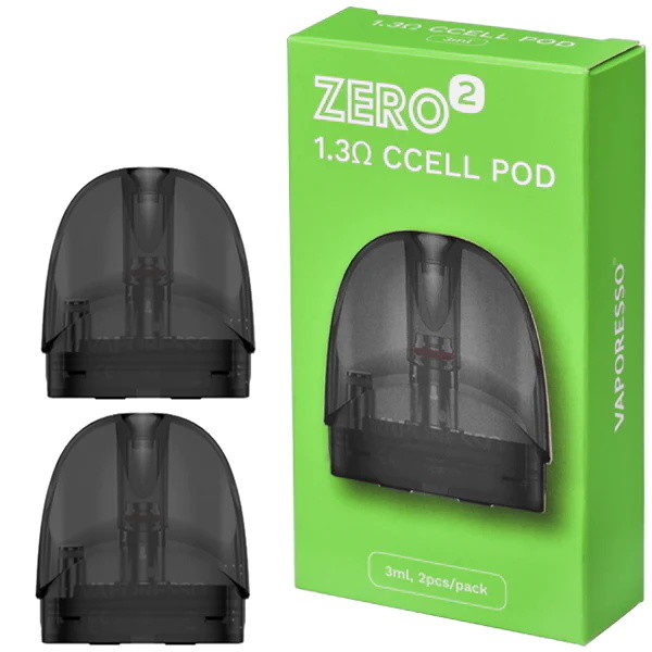 Vaporesso Zero 2 Hộp Vape Pod rỗng 2 chiếc 1.3ohm Ccell ( Vỏ lưới 1.0ohm )