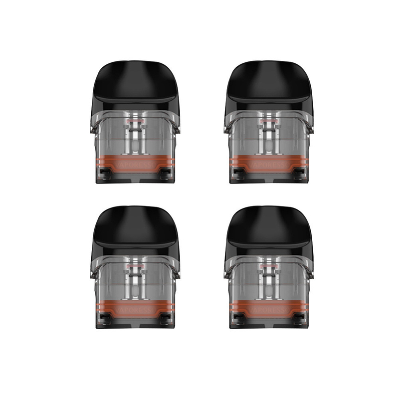 Vaporesso Luxe QS Hộp mực Pod rỗng 2ml 0,6ohm 1,0ohm 4 cái cho Luxe QS Kit / Luxe Q Kit