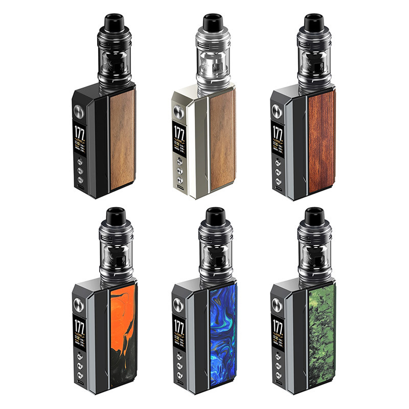 Voopoo Drag 4 Kit 177w 4ml 5.5ml Đối với tất cả các cuộn Pnp Uforce-L Tank Dual 18650 Bộ hộp pin