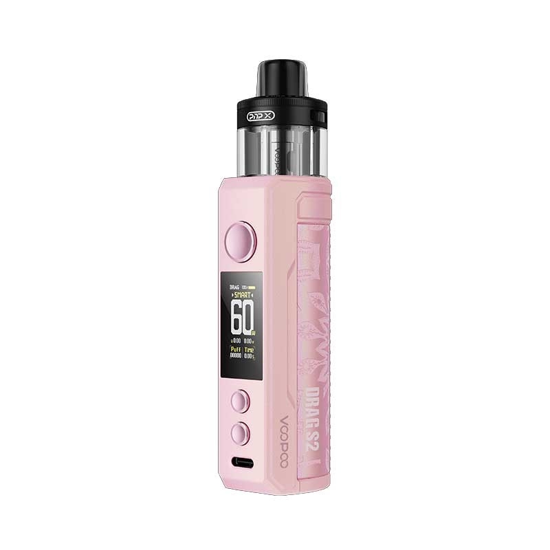 Voopoo kéo s2 Pod Mod kit 60w với PnP X Cartridge DTL / MTL 2500mAh 5ml
