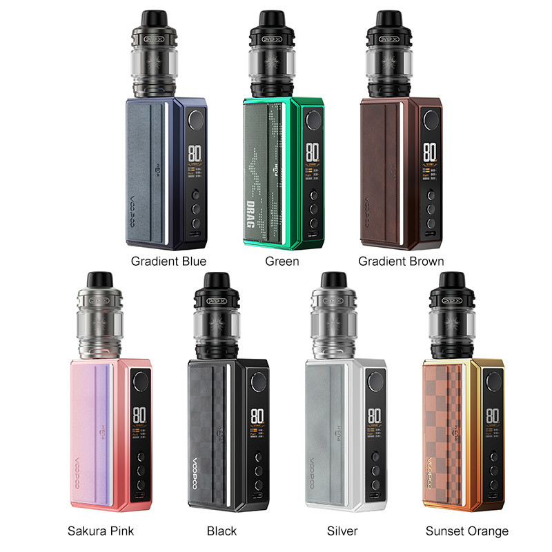 Voopoo kéo 5 Pod Mod bộ 177w 18650 Bộ pin với PnP X cuộn 5.5ml