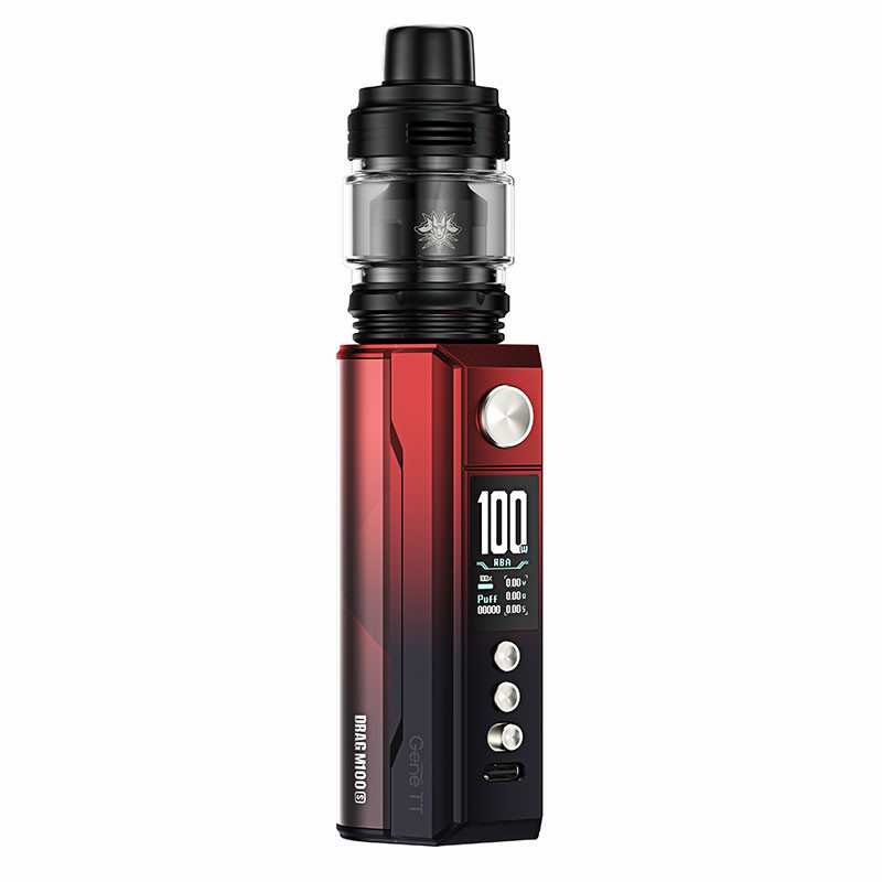 Voopoo Drag M100S Mod Kit 100w với PnP coil 5.5ml 0.5ohm Vape Kits