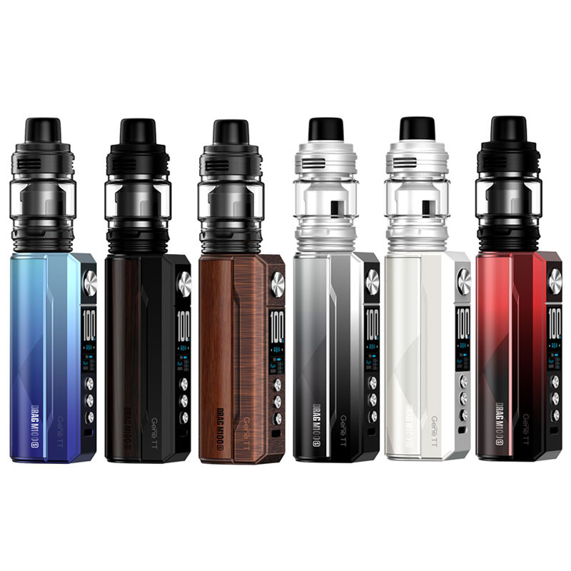 Voopoo Drag M100S Mod Kit 100w với PnP coil 5.5ml 0.5ohm Vape Kits