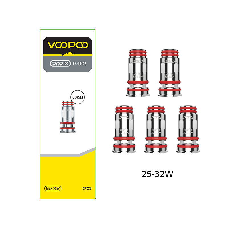 Voopoo PnP X Replacement Coil 5pcs / gói cho Argus Pro 2 Kit / Drag 5 Kit / Uforce-X Tank / Doric 60 Pro