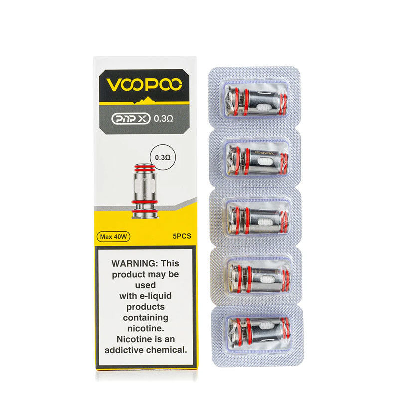 Voopoo PnP X Replacement Coil 5pcs / gói cho Argus Pro 2 Kit / Drag 5 Kit / Uforce-X Tank / Doric 60 Pro