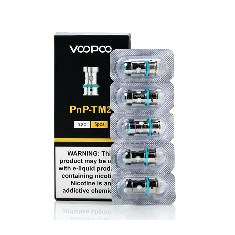 Voopoo PnP Replacement Coils 5pcs/pack cho Drag Baby/Mini/2/S/X,VINCI Series Kit,Argus Pro,PnP 20/22,V.SUIT