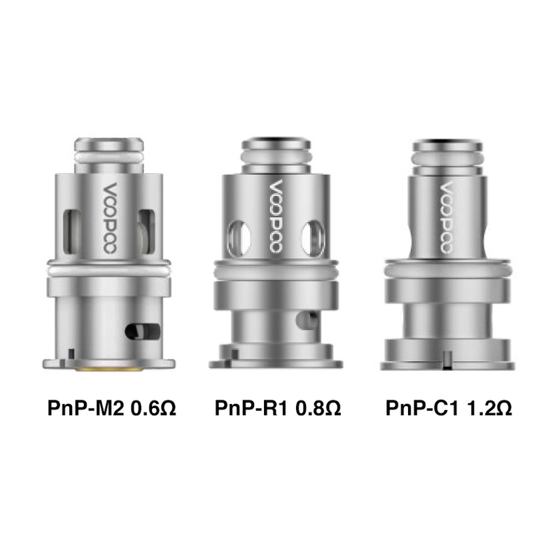 Voopoo PnP Replacement Coils 5pcs/pack cho Drag Baby/Mini/2/S/X,VINCI Series Kit,Argus Pro,PnP 20/22,V.SUIT